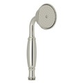 Rohl All Brass Single Function Straight Handshower In Polished Nickel 1101/8EPN
